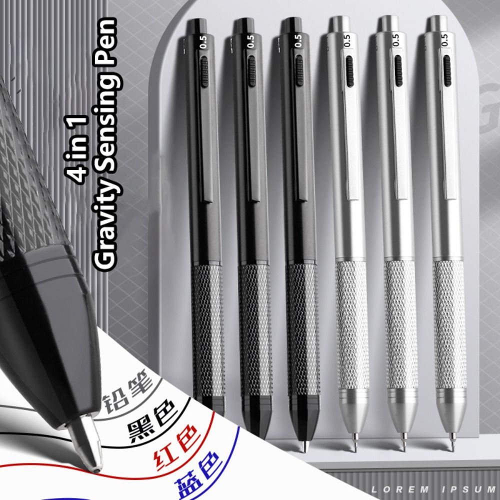 Staedtler Pencil Lumocolor - 4 In 1 multi-fungsi gravitasi logam