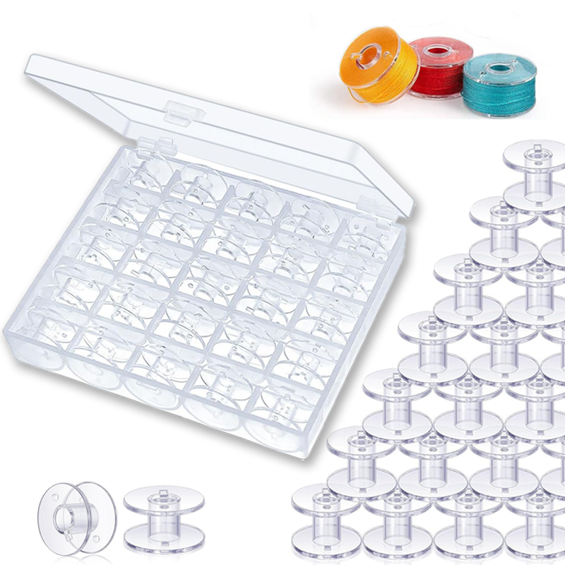 25 Buah Set Gelendong Benang B - Sewing Gauge Ruler ulasan dan harga