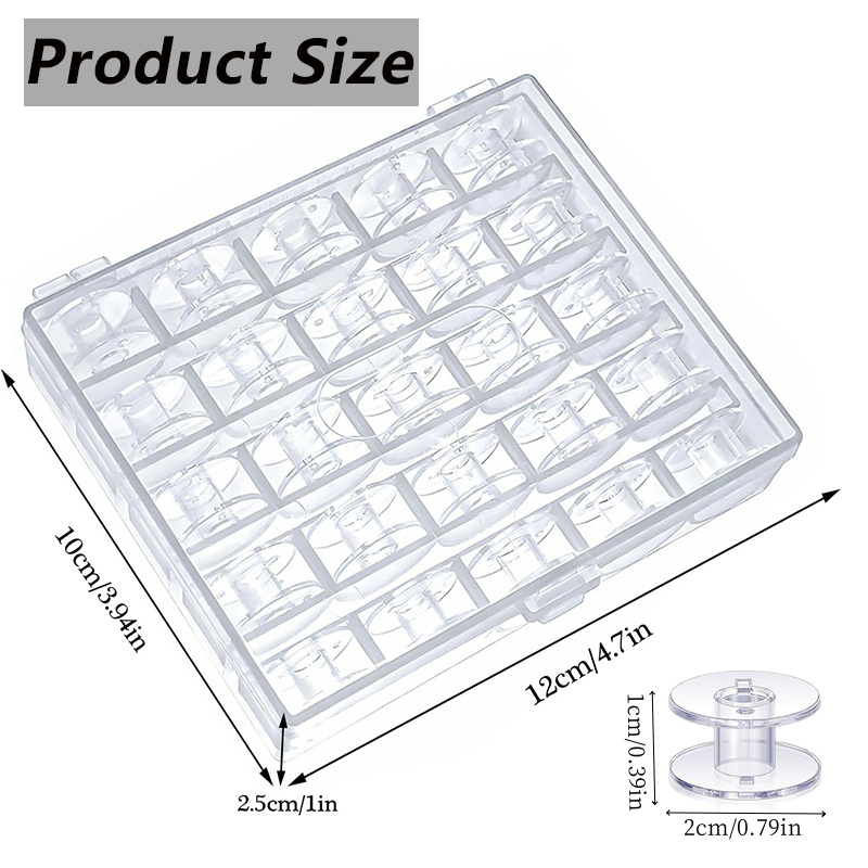 25 Buah Set Gelendong Benang B - Sewing Gauge Ruler ulasan dan harga