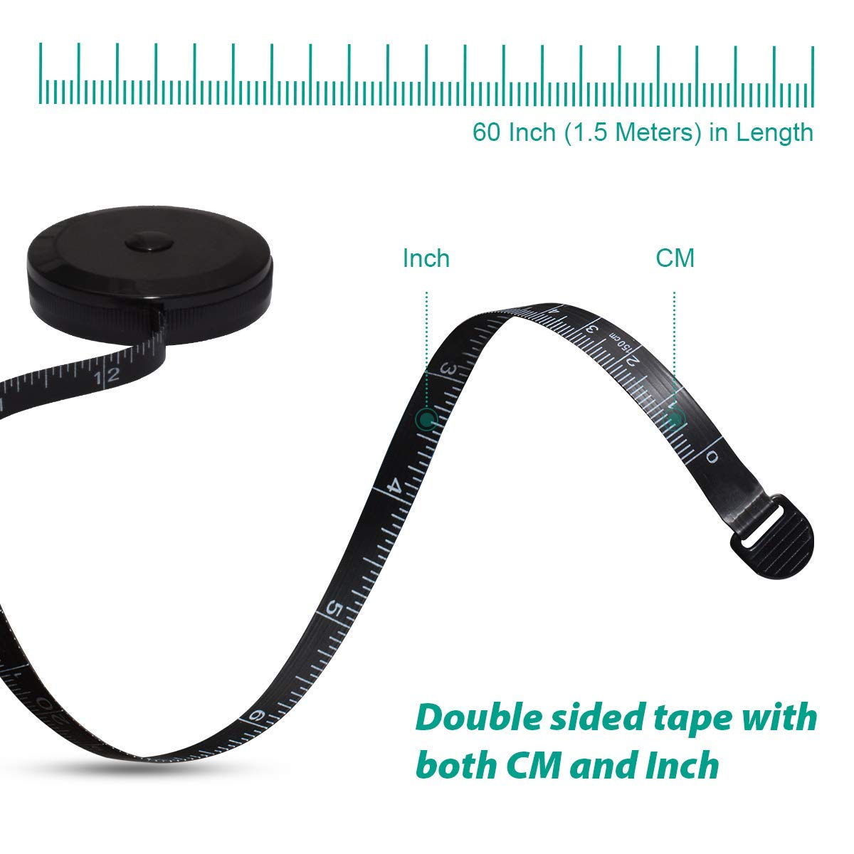 Pita Ukur Mini 150cm, Penggari - Sewing Gauge Ruler ulasan dan harga