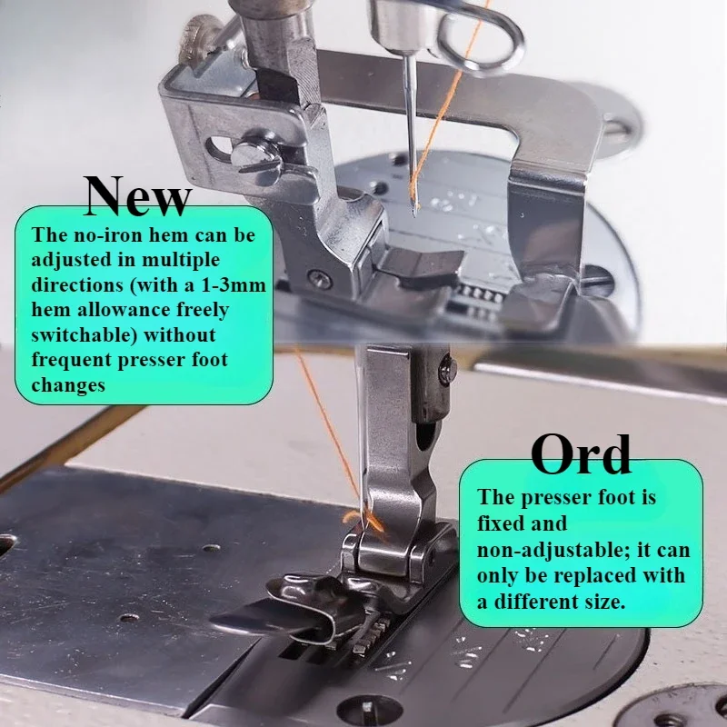 Kaki Hemmer Tanpa Setrika yang - Textile Sewing Machine ulasan dan harga
